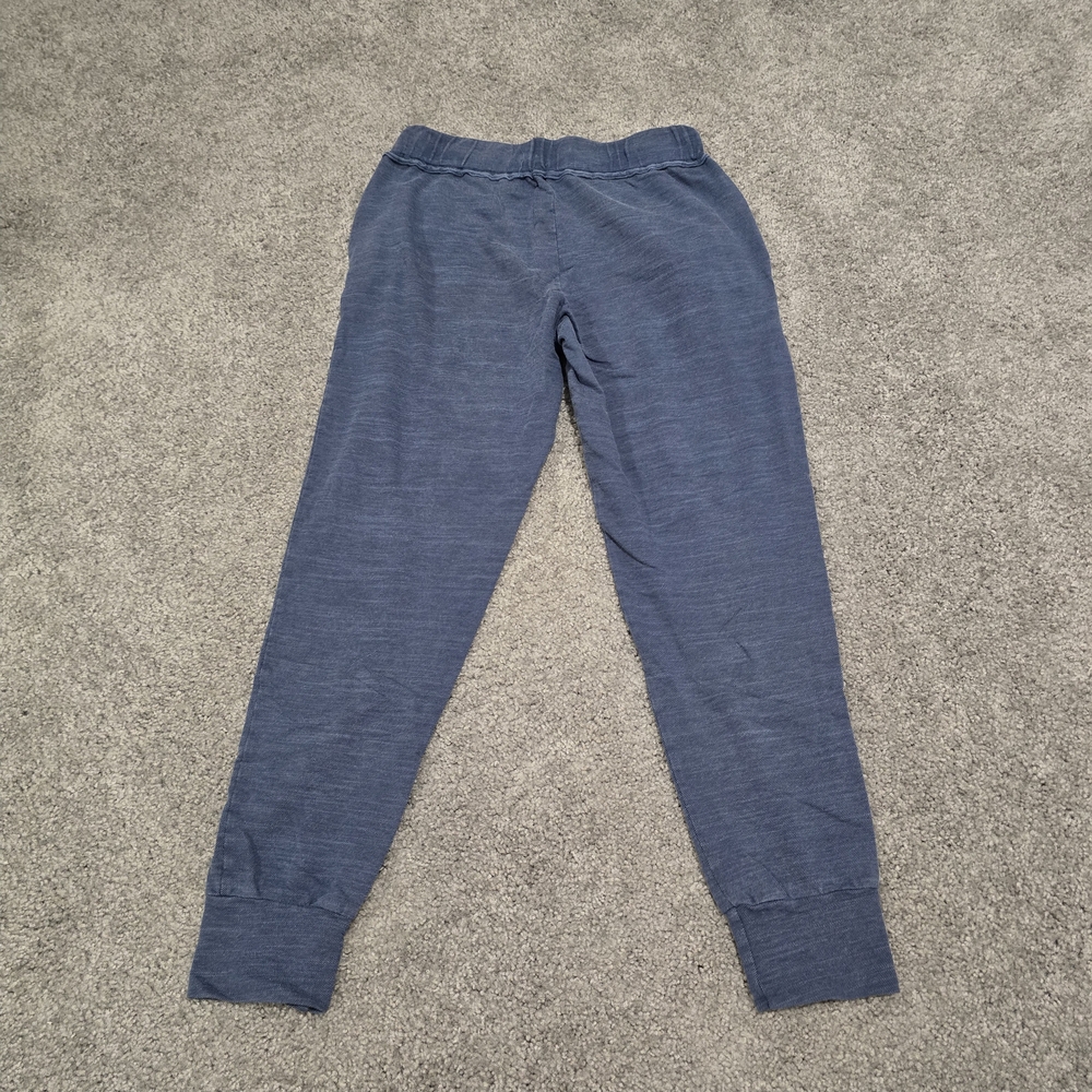 Splendid Blue Track Pants with Tapered Leg Design
